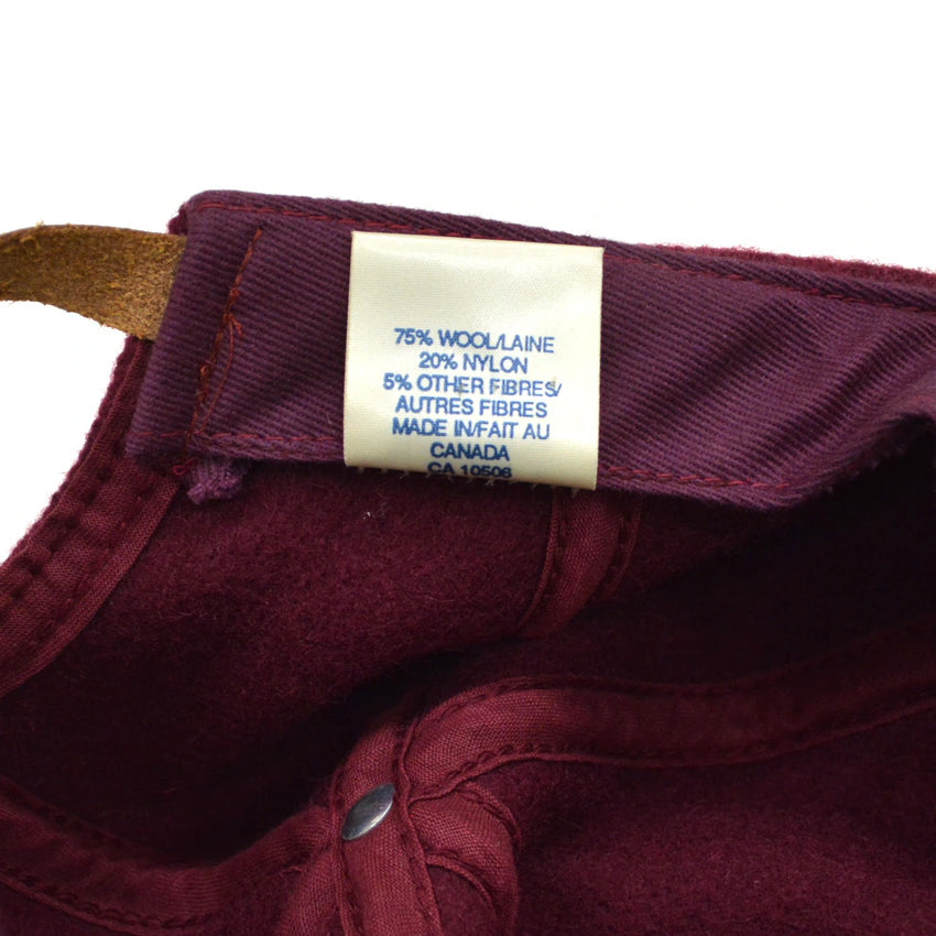 90's~ HARPURS by J&M Sportswear Wool Cap...