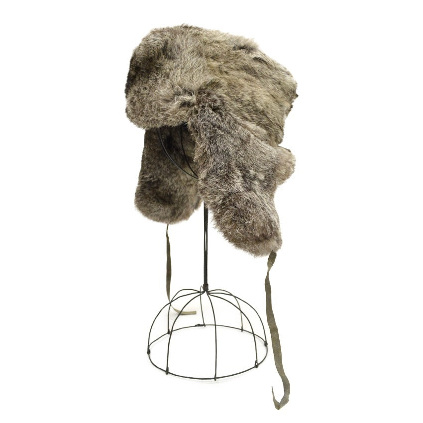 ~70's Russian Rabbit Fur Hat...56cm