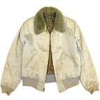 50's B-15 Type Silver Satin Jacket ...As-Is