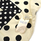 Deadstock Old Polka Dots 白黒 スカーフ ...