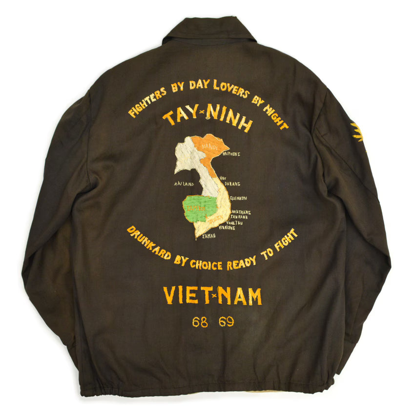 60's Vietnam Tour Jacket, faded brown, size M