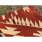 circa 1940's~ Navajo Rug Brown... 50cm×50cm