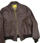 60's GOAT SKIN LEATHER TYPE A-2 JACKET ...
