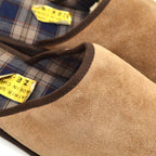 Unused Leather Upper Slippers... Size 9