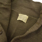 40's USARMY HI NECK JEEP SWEATER OD...