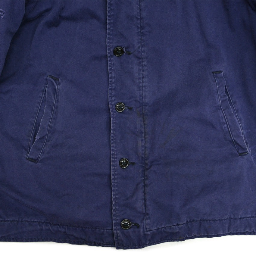 ~70's USNAVY Utility Jacket...40