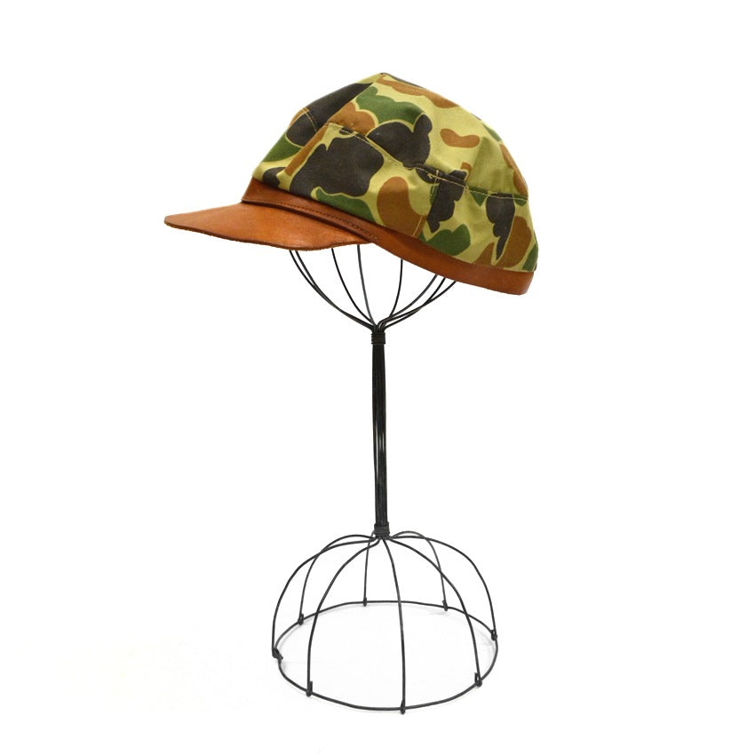 80's EARLY WINTERS Duck Hunter Camo Gore-Tex Cap ... L