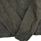 1950s- Casey Jones Black Chambray Work Jacket... 40