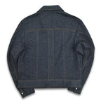 70's Lee jersey material trucker style jacket... LR