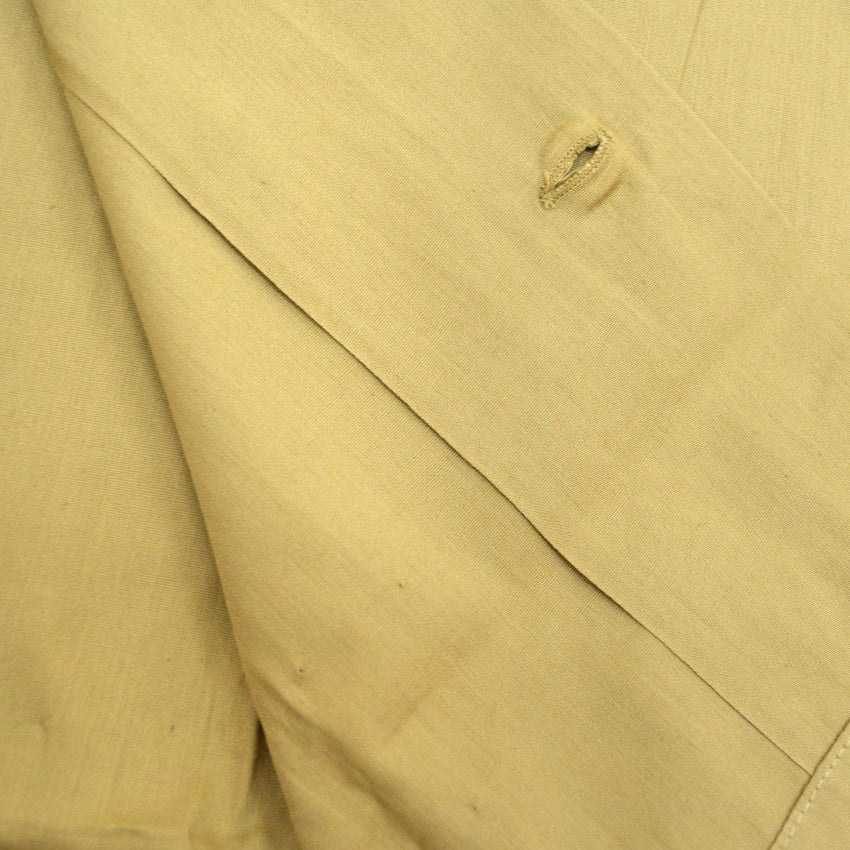 50's~ Deadstock GOLD STAR POPLIN S/S SHIRT...M