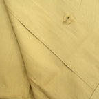 50's~ Deadstock GOLD STAR POPLIN S/S SHIRT...M