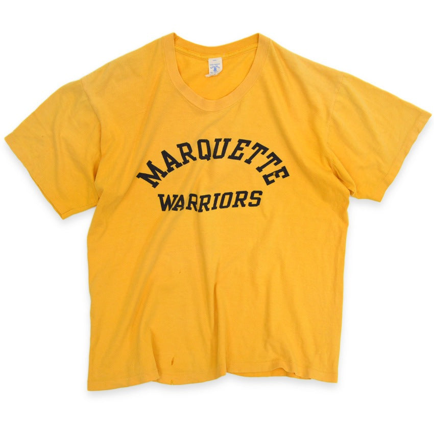 60s-era Velva Sheen 'MARQUETTE WARRIORS' T-shirt...