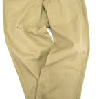 40's U.SARMY 1945 TROUSERS COTTON KAHKI CHINO ... W31 L31