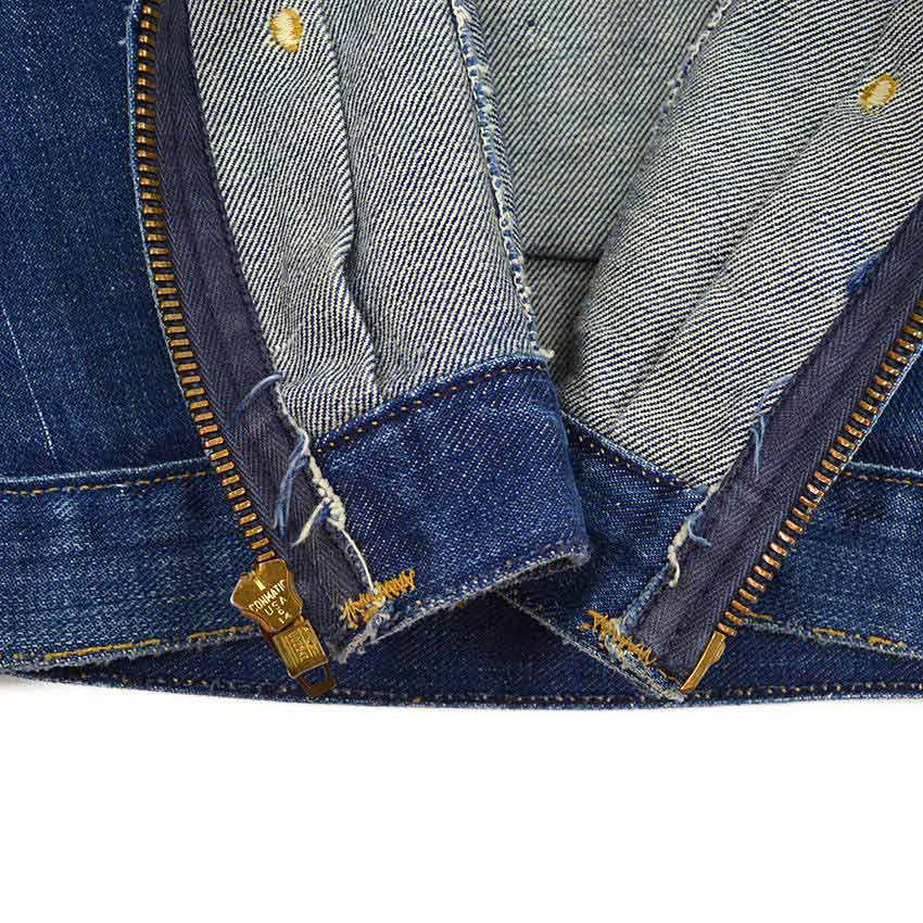60's Wrangler 24MJZ Denim Jacket Dark... 44