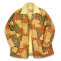70's Lee Print Patchwork Boa Lining Coverall... Mint