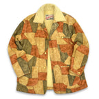 70's Lee Print Patchwork Boa Lining Coverall... Mint