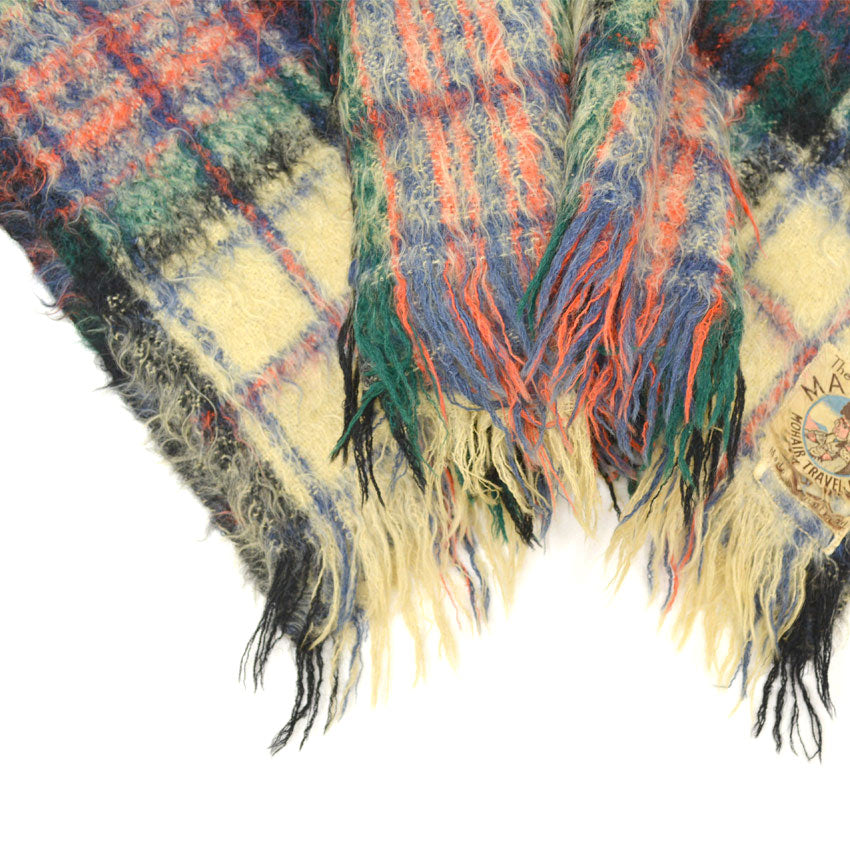 The MACNAB MOHAIR TRAVEL RUG BLANKET... 167cm×115cm