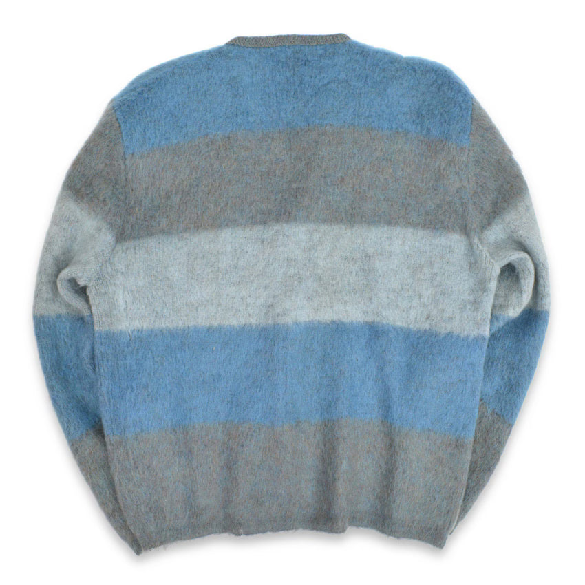 60's Atkinson THREE COLAR MOHAIR CARDIGAN... L