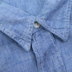 ~60's WASHINGTON MFG CO. Chambray Shirt...M