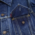 60's LEVI'S 558XX denim jacket with guarantee tag... Fits like size 44
