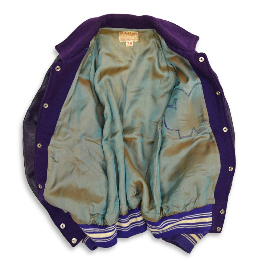 60's Fab Knit HOLT'S Sporting Goods Varsity Jacket ... 38