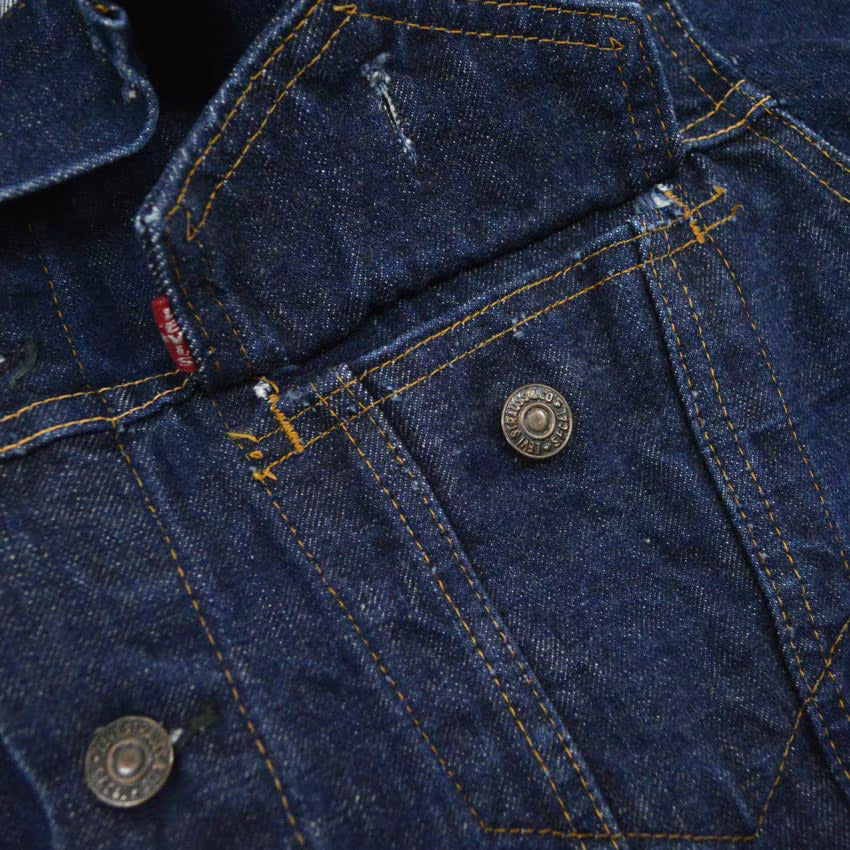 1960's LEVI'S 557 to 70505 DENIM JACKET Transition period... MINT