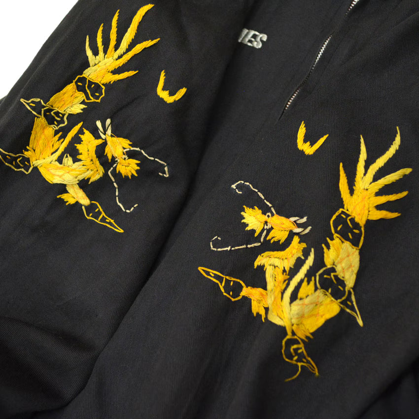 1960s VIETNAM ERA TOUR JACKET USMARINES (Vietnamese style jacket) Black...