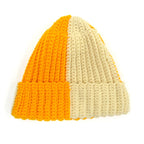~1960's OLD TWO TONE WOOL KNIT CAP...