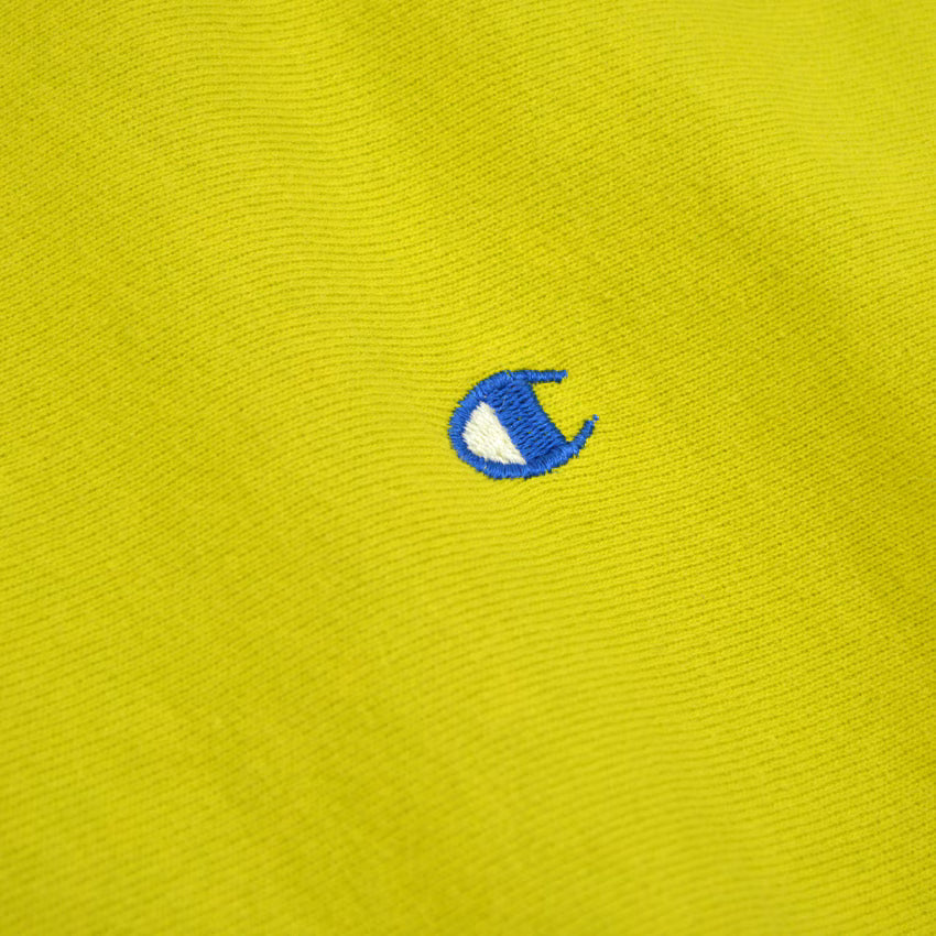 1990's Champion Reverse Weave Acid Green...XL