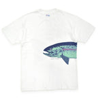1980's Hanes LAKE TAHOE RAINBOW TROUT T-SHIRT ... L