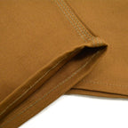 1970's DEADSTOCK CARHARTT BROWN DUCK DOUBLE KNEE OVERALL... W36 L28