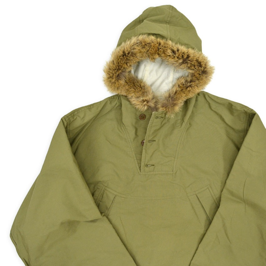 1940's DEADSTOCK USARMY WW2 PARKA, SKI, REVERSIBLE FUR TRIMMED... M