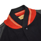 1950's LOWE & CAMPBELL BLACK AWARD JACKET... 42