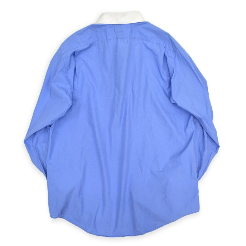 OLD HERMES COLLER SEPARATED SHIRT フランス製 ... Fits like XL