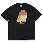 1990's SOF TEE Pomeranian Dog Print T-shirt ... XL