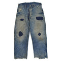 1930's Montgomery Ward Buckle Back Denim Pants... W32 L29.5