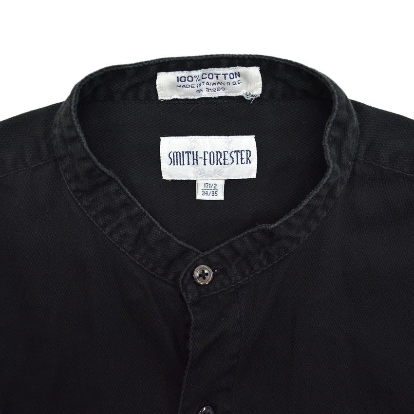 1990's SMITH FORESTER BLACK DOBBY SHIRT...
