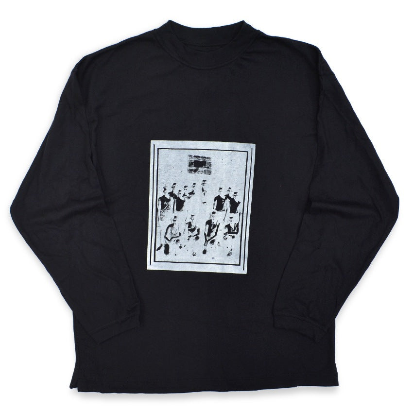 1990s Deadstock GM PHOTO PRINT L/S T-SHIRT Made in Italy ... L