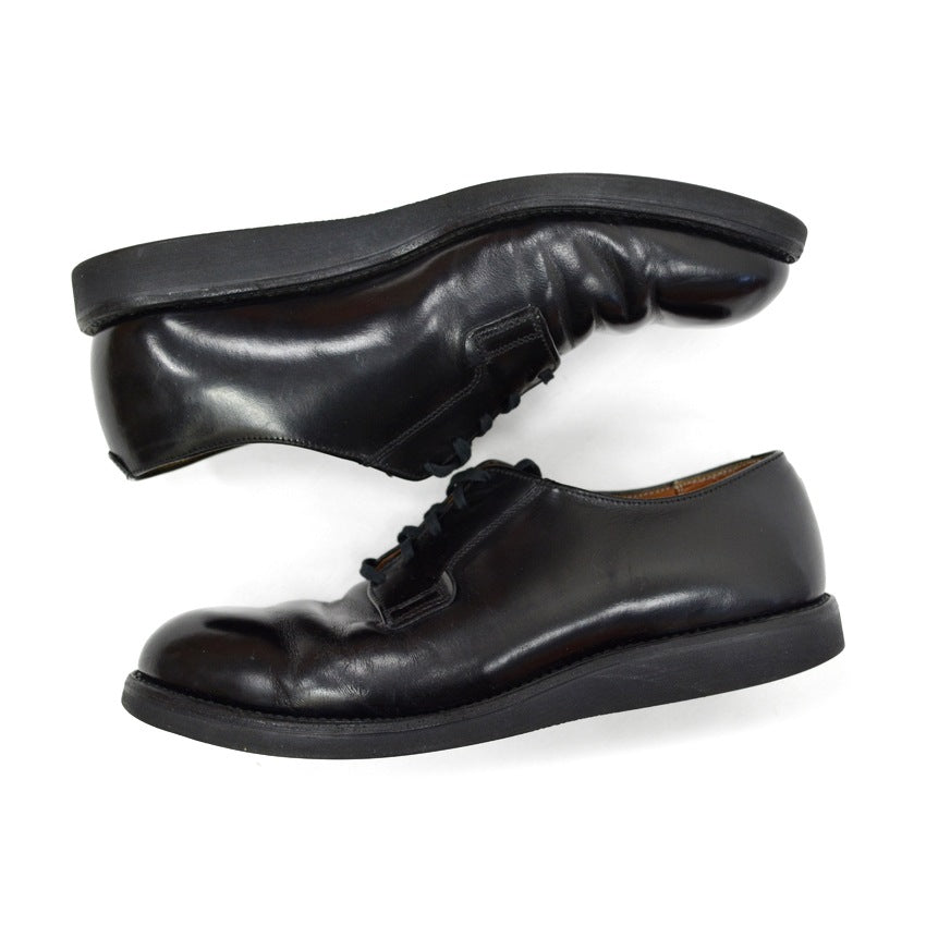 1970's~ REDWING 101 POSTMAN SHOES BLACK...9D