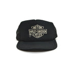 1980's~ HARLEY DAVIDSON BLACK MESH CAP...