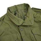 1980's Deadstock USARMY M-65 OD 3RD SCOVILL ZIPPER... SR