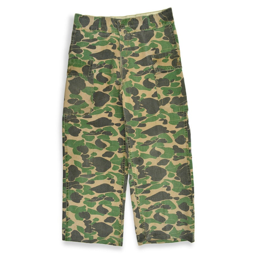 1950's DUCK HUNTER CAMO PANTS...W30
