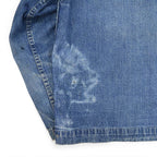 1940's USNAVY WW2 SHAWL COLLAR DENIM JACKET... As is