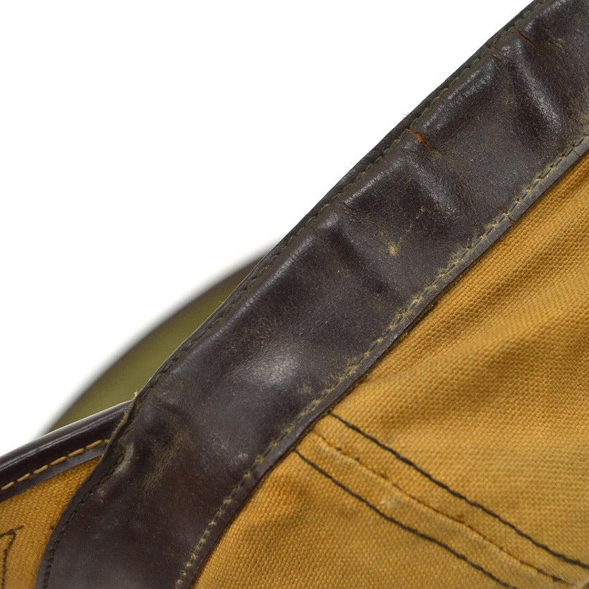 1960's LLBEAN HUNTING LEATHER BAND CAP...