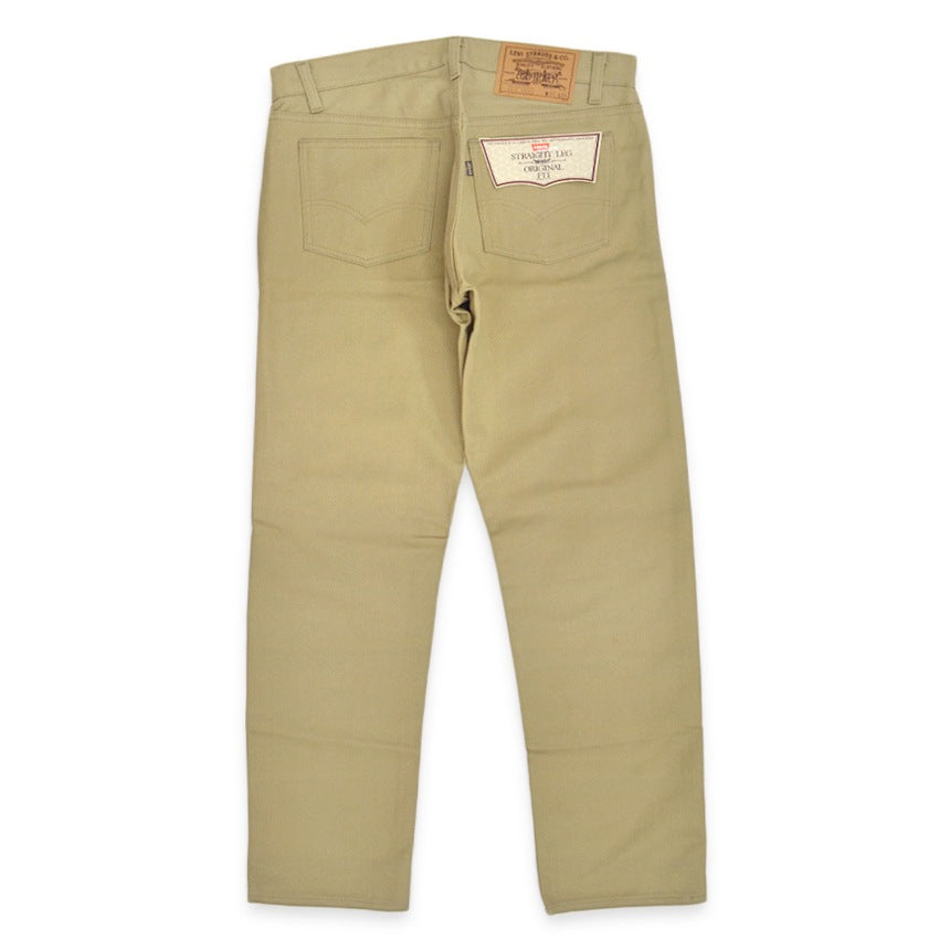 1980's Deadstock Levi's 505 KAHKI TWILL PANTS... W31 L34