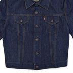 1970's~ Levi's 70506 DENIM JACKET TWO POCKET NO WASH Rare item... 42