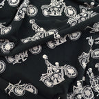 1990's FRUIT OF THE LOOM FASHION VICTIM SKULL SEX CUT OFF ... L