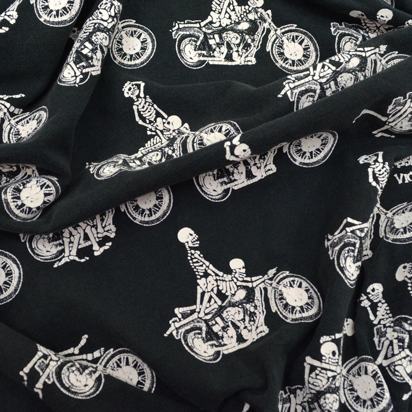 1990's FRUIT OF THE LOOM FASHION VICTIM SKULL SEX CUT OFF ... L