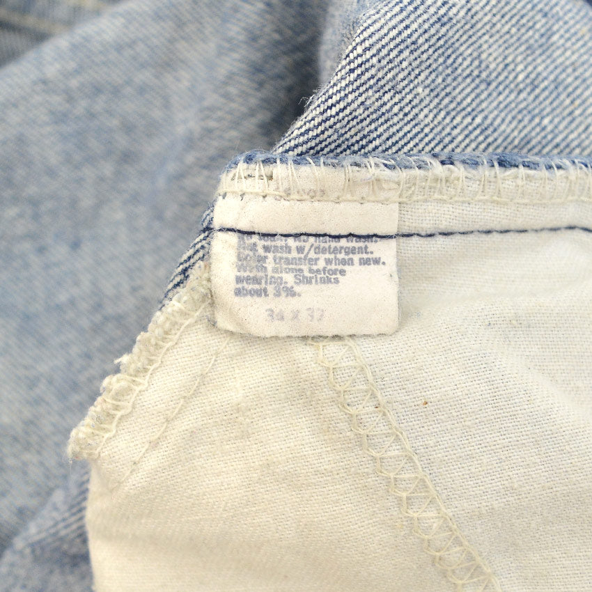1980's Levi's 519 DENIM PANTS... W34 L32