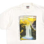 1990's ONEITA JIM WARREN NATURAL BEAUTY ART T-SHIRT... XL